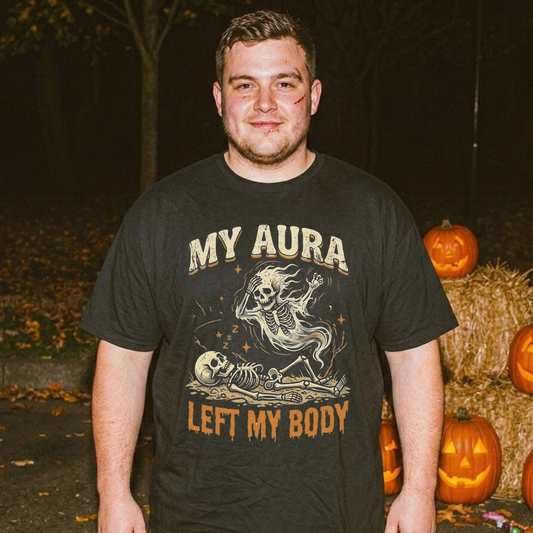 MY AURA LEFT MY BODY T-Shirt